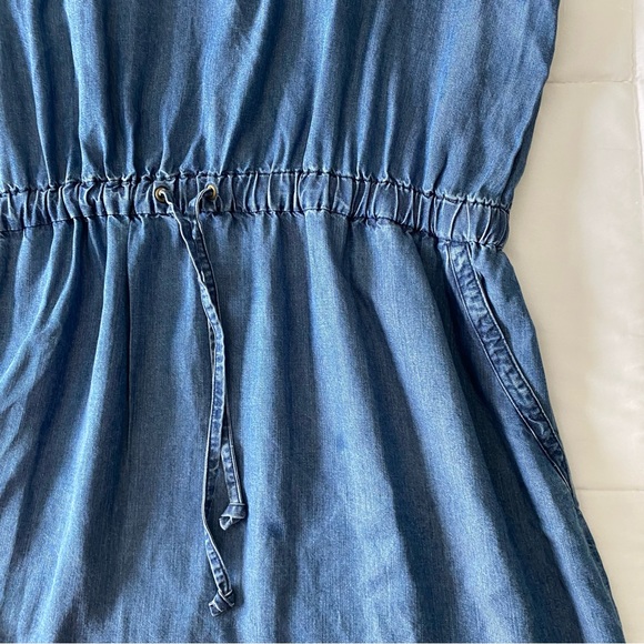 J. Crew Lightweight Washed Chambray Dress - Picture 5 of 7